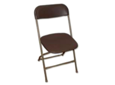 Brown Sampsonite Chair